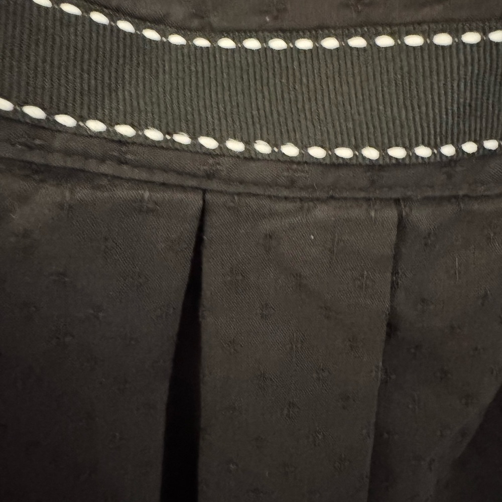 Harve Benard Black Boxy Blouse with Sailor Collar - Picture 4 of 8